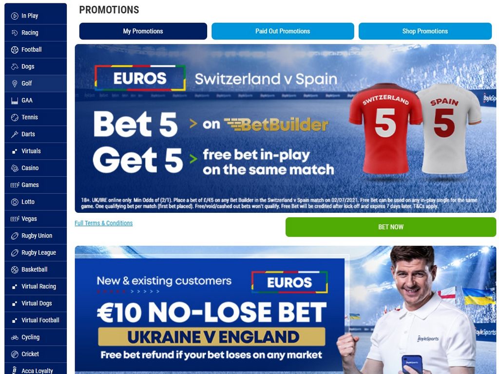 BoyleSports Sports Betting App