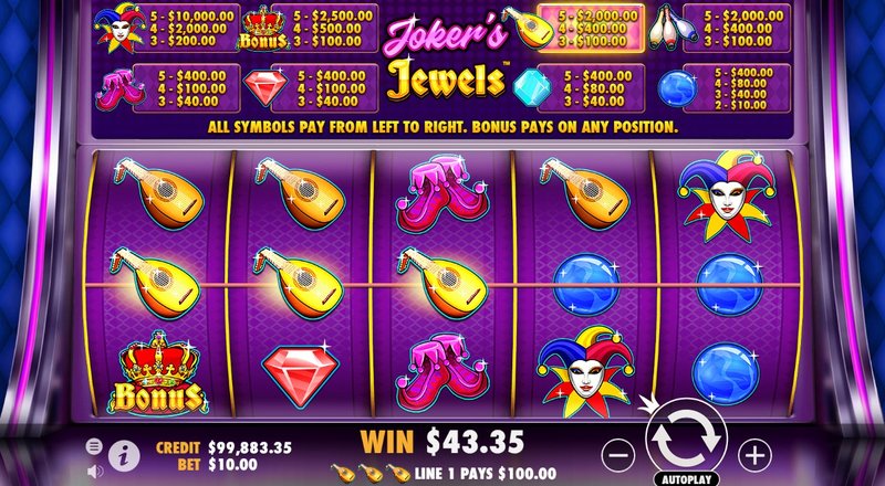 Descubre el Juego Apasionante de Joker Jewels Wild en Casinos en Línea