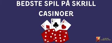 Oplev de Bedste Skrill Casinoer Spil Sikkert og Hurtigt